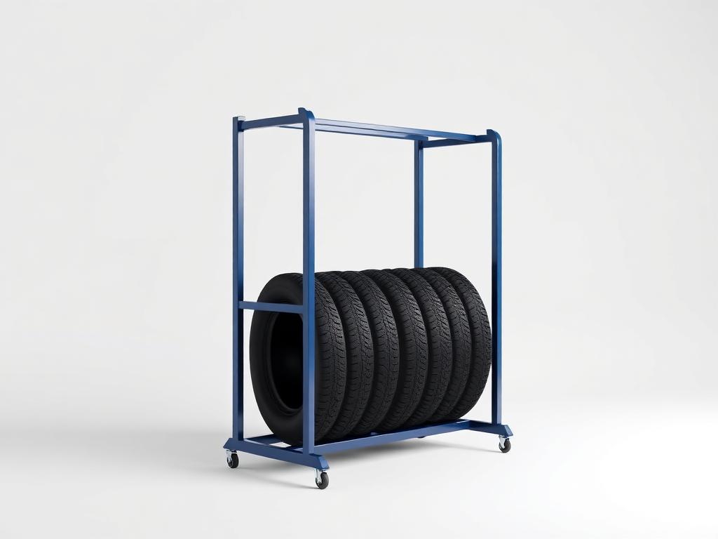 Standard foldable steel stillage cage ready to load with bagged stock